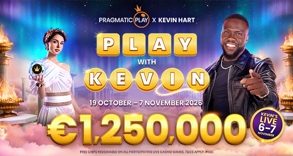 Kevin Hart hosts Pragmatic Play Live Casino event in November 2026
