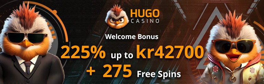 Bonus of the Month Banner Hugo NO