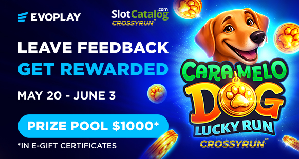 Caramelo Dog: Lucky Run CrossyRun (Evoplay)
