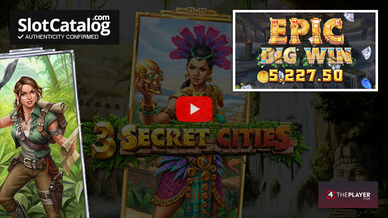 Слот 3 Secret Cities Big Win Май 2021 г.