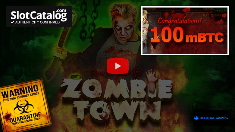 Игровой автомат Zombie Town Big Win, сентябрь 2021 г.