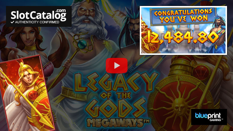 Legacy Of The Gods Megaways: большая победа, февраль 2021 г.