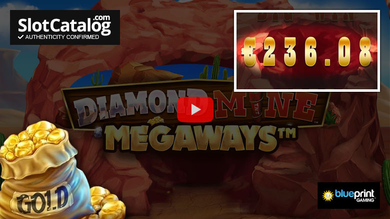 Слот Diamond Mine Big Win Январь 2021 г.