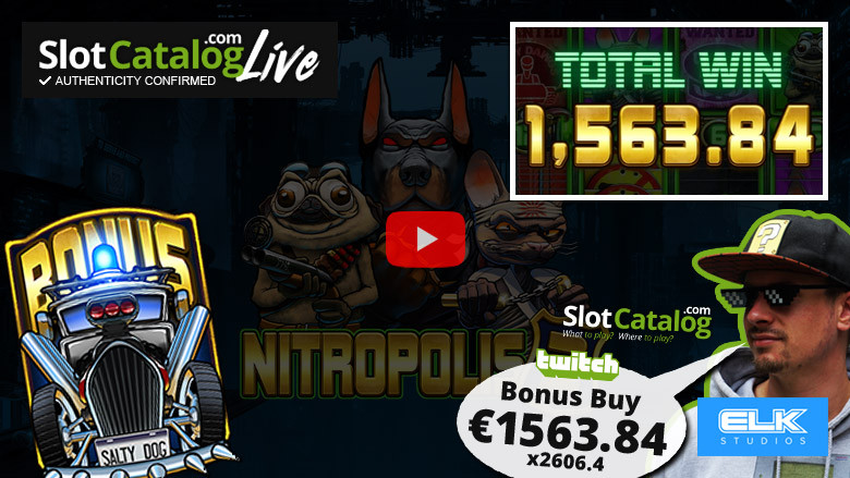 Слот Nitropolis 2 Big Win ноябрь 2022 г.