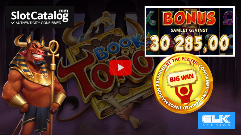 Слот Book of Toro Big Win август 2022