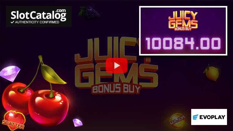 Слот Juicy Gems Big Win, май 2026 года