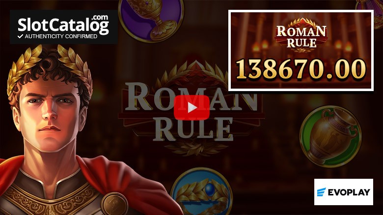 Игровой автомат Roman Rule Big Win, май 2026 года