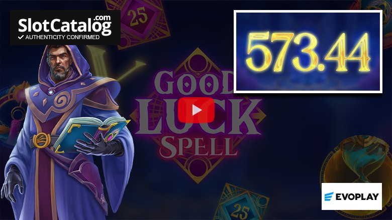 Слот Good Luck Spell: крупный выигрыш, июнь 2026 года