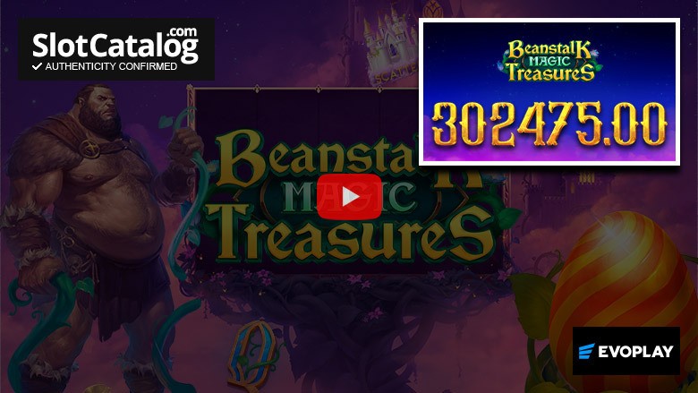 Слот Beanstalk Magic Treasures: крупный выигрыш, июнь 2026 года