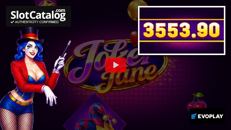 Игровой автомат Joker Jane: крупный выигрыш, май 2026 года