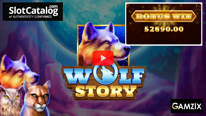 Слот Wolf Story Big Win Май 2023