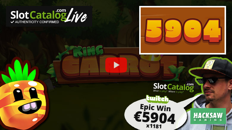 Слот King Carrot Big Win декабрь 2022
