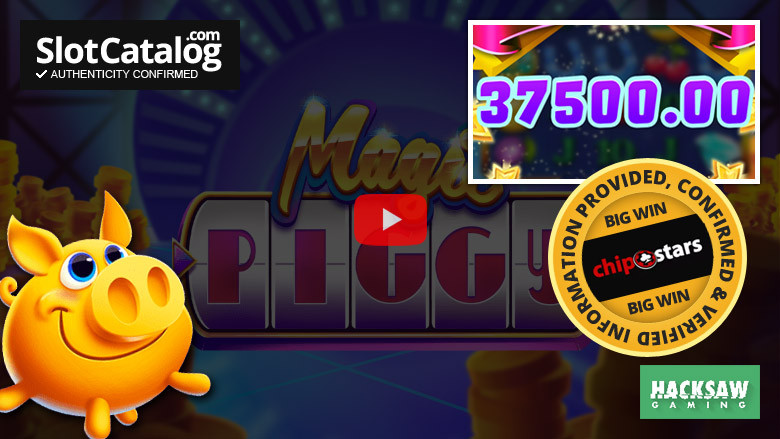 Слот Magic Piggy Big Win, август 2023 г.
