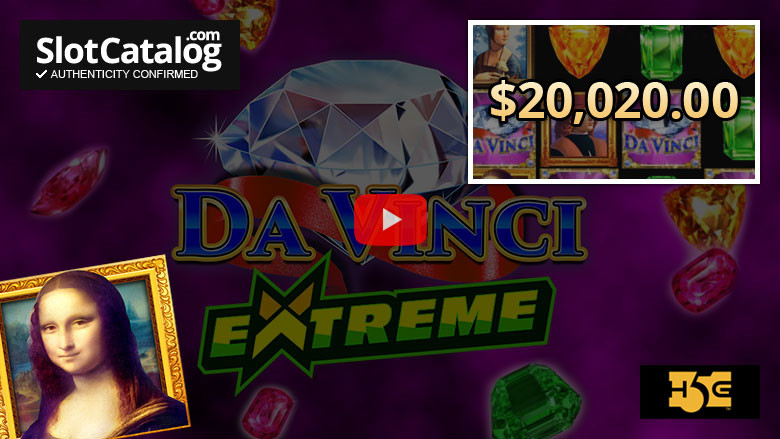 Игровой автомат Da Vinci Extreme Big Win Февраль 2021 г.