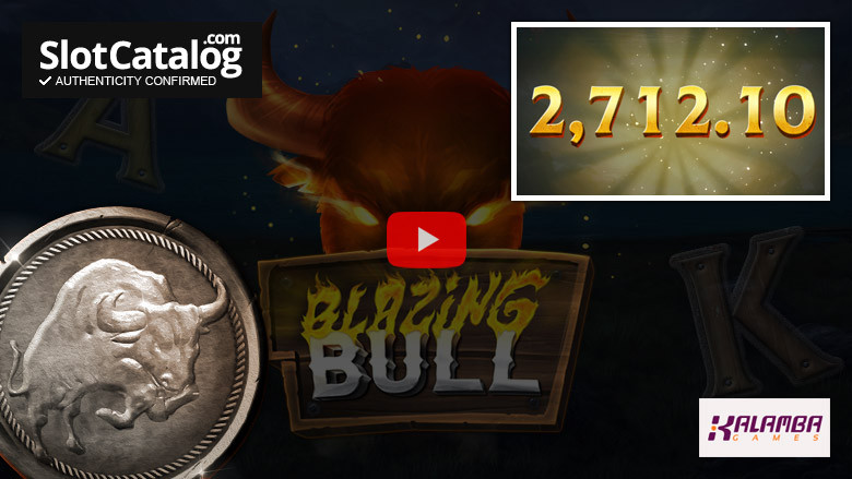 Слот Blazing Bull Big Win февраль 2022