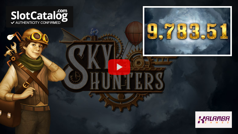 Слот Sky Hunters Big Win, апрель 2023 г.