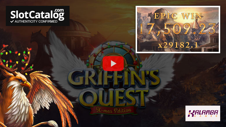 Griffins Quest X-Mas Edition Big Win Январь 2021 г.