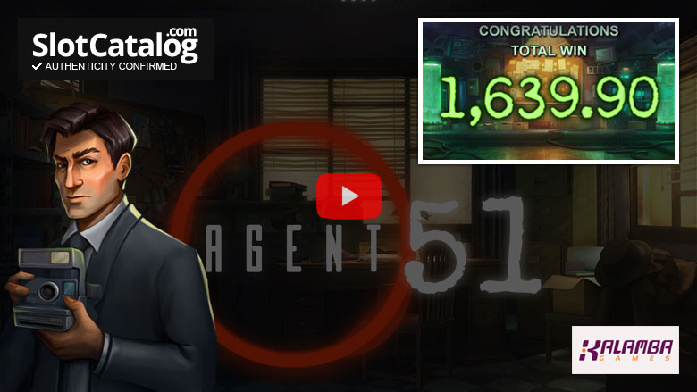 Слот Agent-51 Big Win Февраль 2021 г.