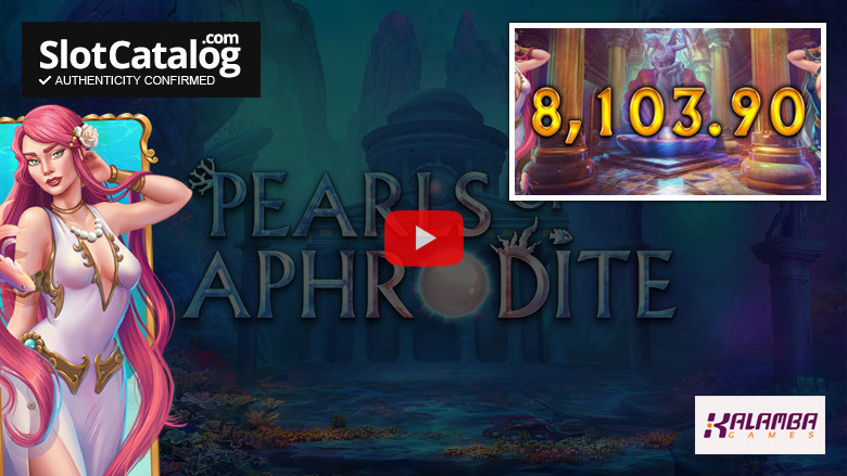 Игровой автомат Pearls of Aphrodite Big Win Август 2021 г.