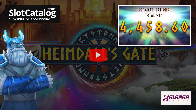 Слот Heimdall's Gate Big Win, март 2023 г.