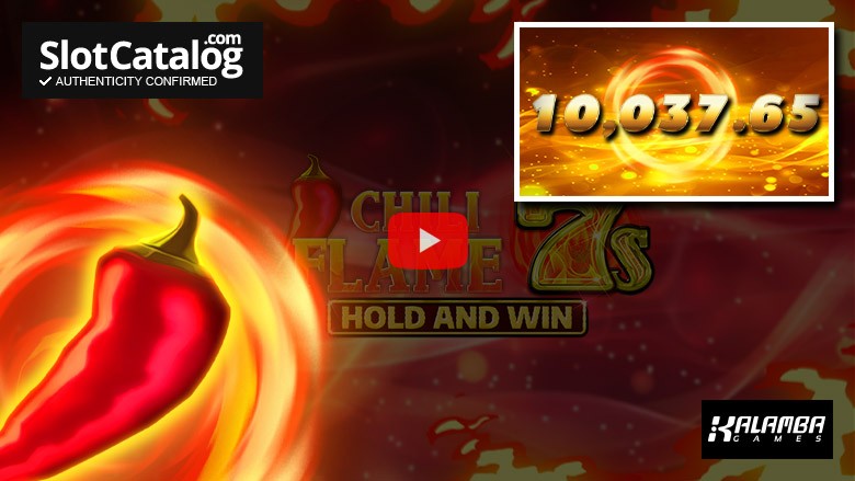 Слот Chili Flame 7s Hold and Win Big Win Октябрь 2024