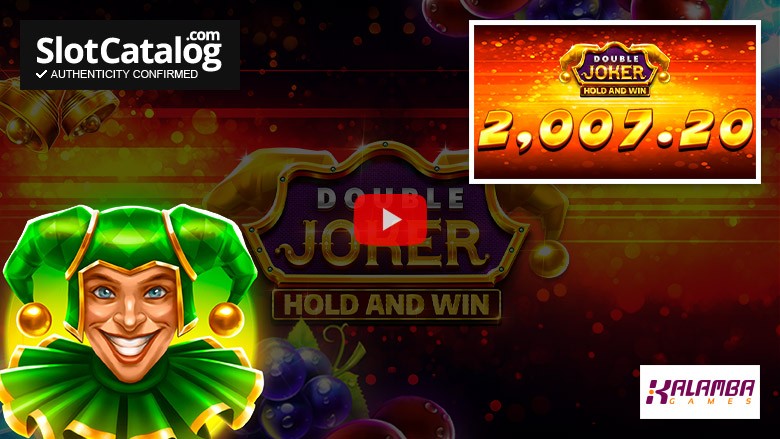Слот Double Joker Hold and Win Big Win Декабрь 2024
