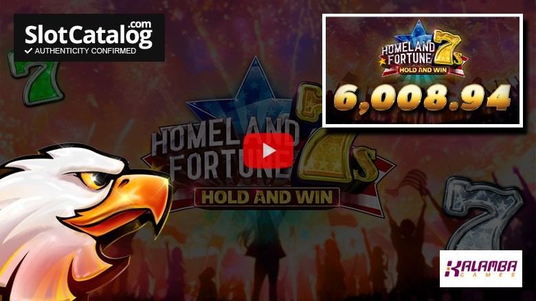 Homeland Fortune 7s Hold and Win слот Big Win Январь 2025