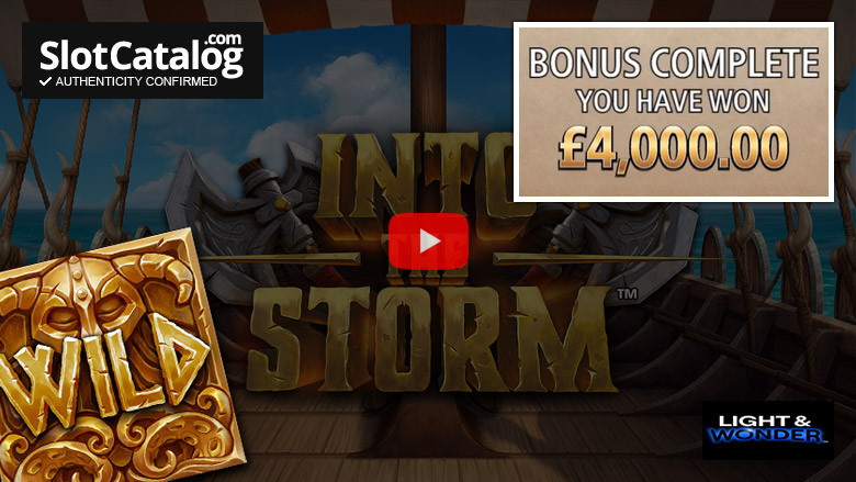Слот In the Storm Big Win май 2022 г.