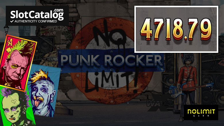 Слот Punk Rocker Big Win Октябрь 2020