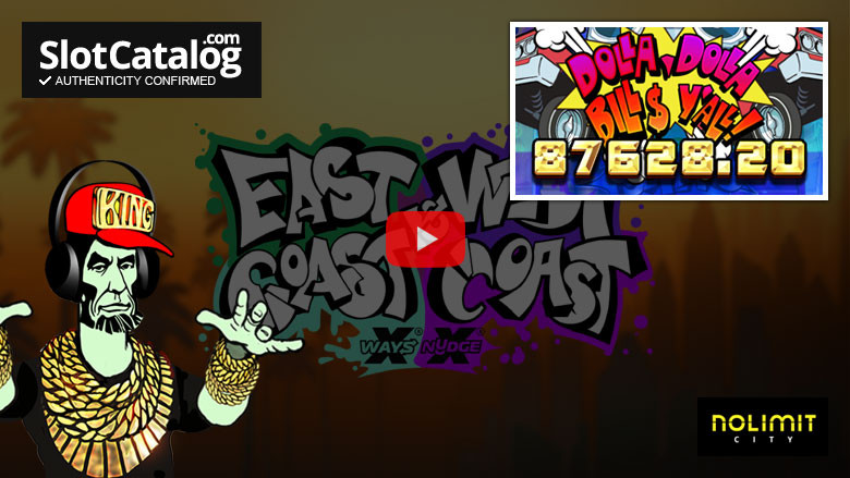 Игровой автомат East Coast vs West Coast Big Win Апрель 2021 г.