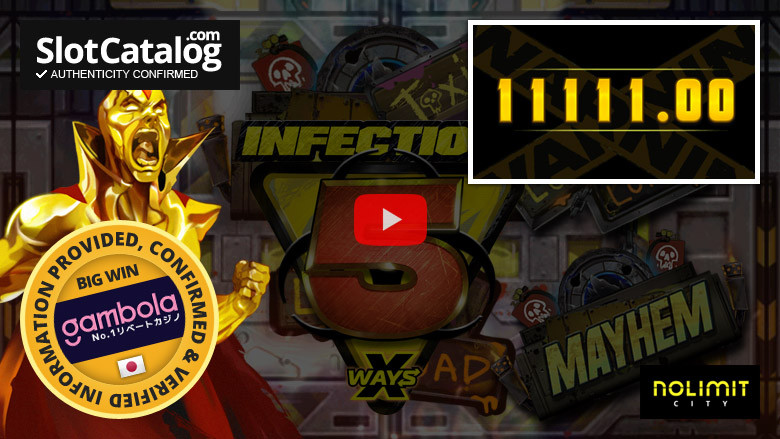 Infectious 5 слот Big Win Май 2022