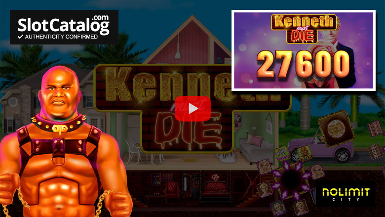Слот Kenneth Must Die Big Win, июнь 2024 г.