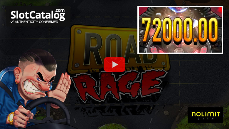 Слот Road Rage Big Win, август 2022 г.