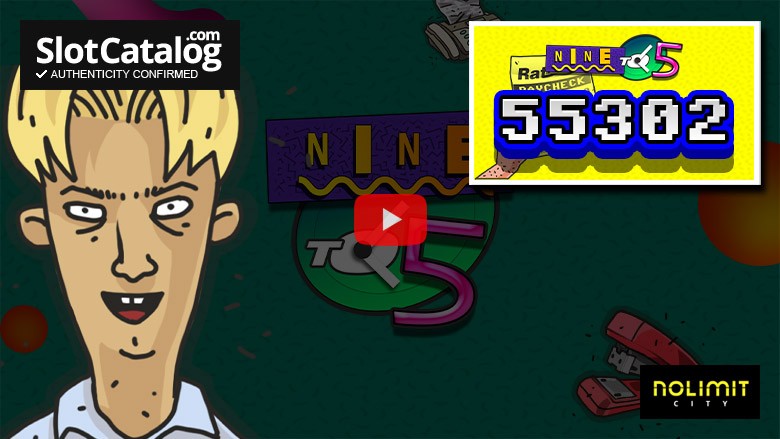 Слот Nine To Five Big Win Октябрь 2024