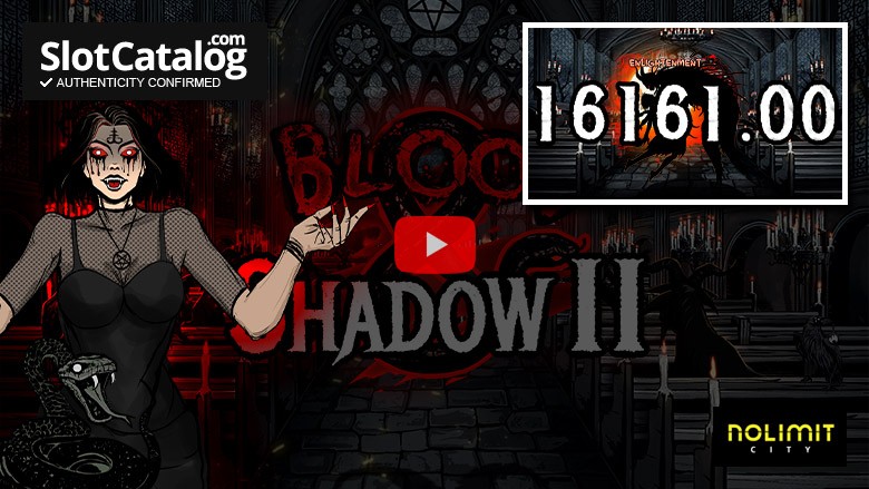 Слот Blood & Shadow 2 Big Win Октябрь 2024