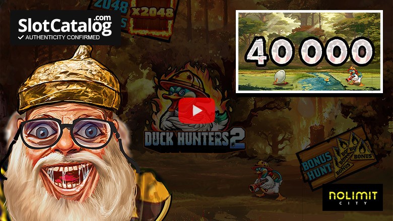 Крупный выигрыш в лотерее Duck Hunters (2 слота), сентябрь 2026 года.