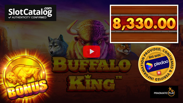 Слот Buffalo King Big Win, февраль 2023 г.
