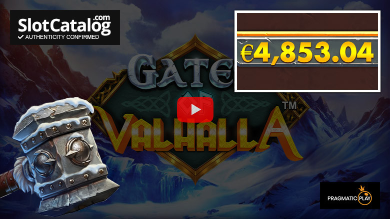 Слот Gates of Valhalla Big Win Январь 2022