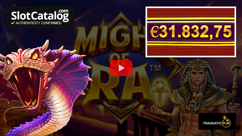Слот Might of Ra Big Win февраль 2022