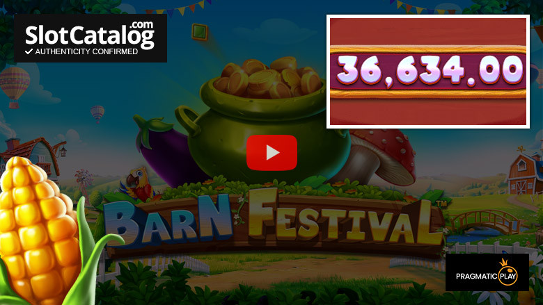 Слот Barn Festival Big Win, март 2022 г.