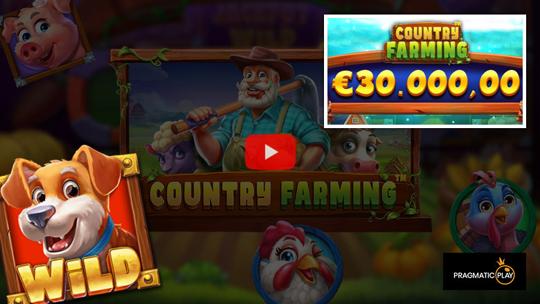 Слот Country Farming Big Win июнь 2023 г.