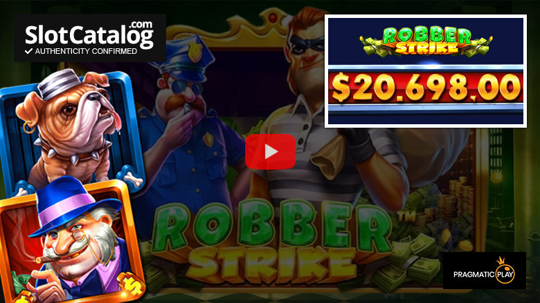 Слот Robber Strike Big Win, июль 2023 г.