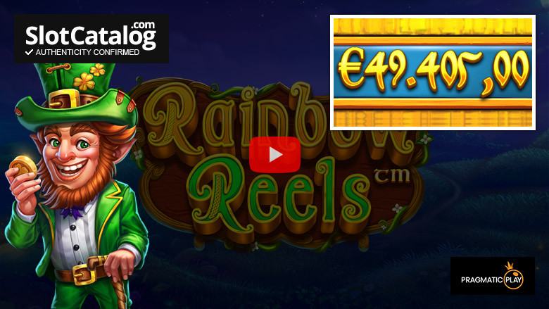 Слот Rainbow Reels Big Win, октябрь 2023 г.