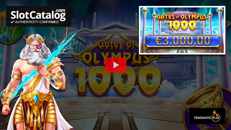 Слот Gates of Olympus 1000 Big Win Ноябрь 2024