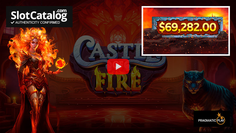 Слот Castle of Fire Big Win, январь 2024 г.