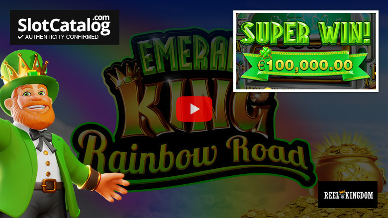 Игровой автомат Emerald King Rainbow Road Big Win ноябрь 2021 г.