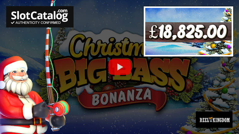 Рождественский слот Big Bass Bonanza Big Win декабрь 2021 г.