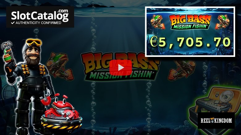 Слот Big Bass Mission Fishin' Big Win Январь 2025