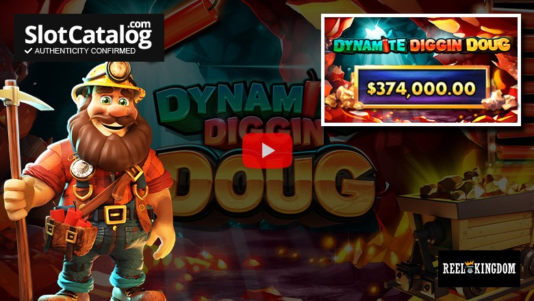 Слот Dynamite Diggin Doug Big Win Август 2024