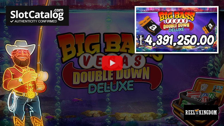 Слот Big Bass Vegas Double Down Deluxe Big Win Январь 2025